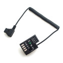 Panasonic DMW-DCC12 Full Decoding Dummy Battery + D-TAP B-Type Port (spring cable) Caruba