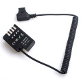 Panasonic DMW-DCC12 Full Decoding Dummy Battery + D-TAP B-Type Port (spring cable) Caruba