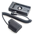 Panasonic DMW-DCC12 Full Decoding Dummy Battery + F970 Battery Sleeve (spring cable) Caruba