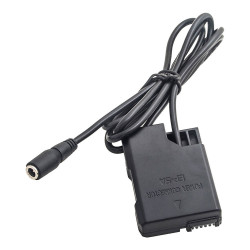 Nikon EN-EL14 Full Decoding Dummy Battery (câble droit) Caruba