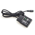 Nikon EN-EL14 Full Decoding Dummy Battery (câble droit) Caruba