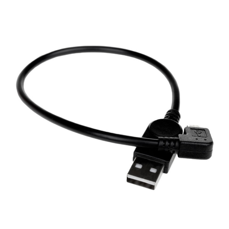 USB 2.0 | A mâle - Mini mâle coudé Caruba USB 2.0 | A mâle - Mini mâle coudé Caruba