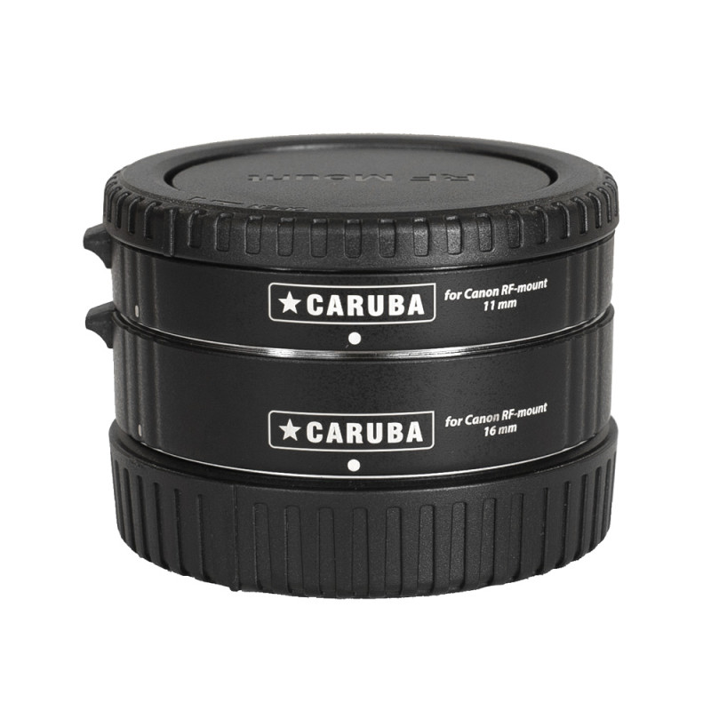 Extension Tube Set Canon Chrome Type II RF-SERIES Caruba Extension Tube Set Canon Chrome Type II RF-SERIES Caruba