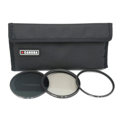 UV + CPL + ND8 Filter Kit 52mm Caruba