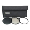UV + CPL + ND8 Filter Kit 62mm