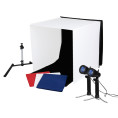 Studio Photo Portable 40x40x40cm avec Lampes Halogènes en Vrac Caruba