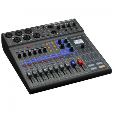 LiveTrack-L8 Console et Rec 8 voies Zoom