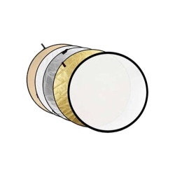 5-en-1 Or, Argent, Jaune orangé, Blanc, Transparent - 107cm Caruba