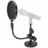 Support de micro et filtre anti-pop
