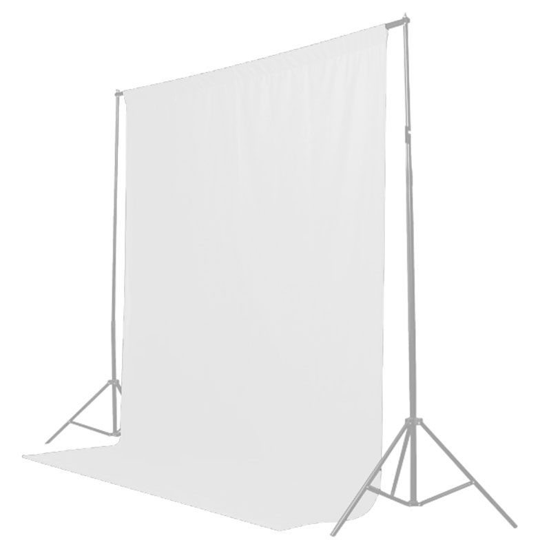 Fond Tissu Blanc 3x6m Caruba Fond Tissu Blanc 3x6m Caruba