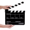 Clap Professionnel Noir pour feutres effaçables