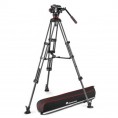MVK504XTWINMC Rotule Video Fluide Trepied double extension Carbone Manfrotto