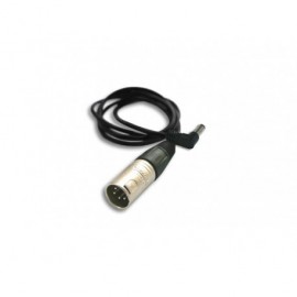 LA-49A Câble XLR4 male - DC 2,5 mm - 60cm Hawk Woods