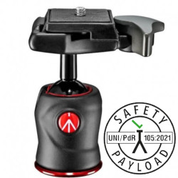 MH490-BH Rotule ball plateau 200LT-PL charge max 4kg Manfrotto