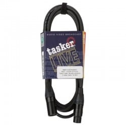 B01408- Câble DMX XLR 5 3m Audiophony