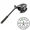 MVH500AH - Rotule vidéo pour trépied léger avec base plate Manfrotto