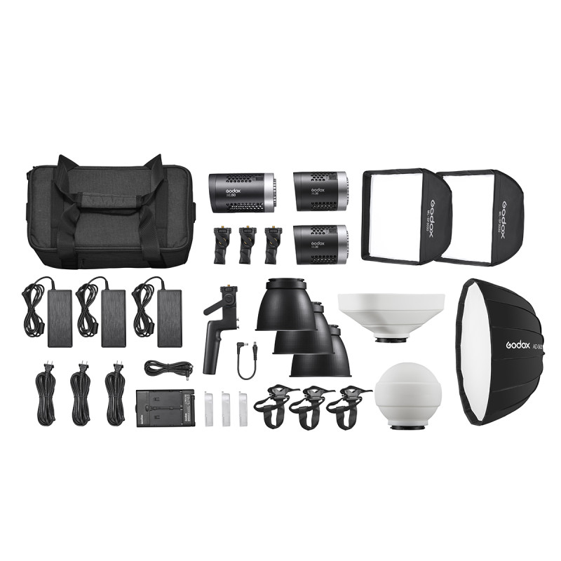 ML-KIT1 ML60 & ML30 Trio Kit Godox ML-KIT1 ML60 & ML30 Trio Kit Godox
