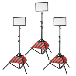 LEDP260C Trio Tripod Kit Godox