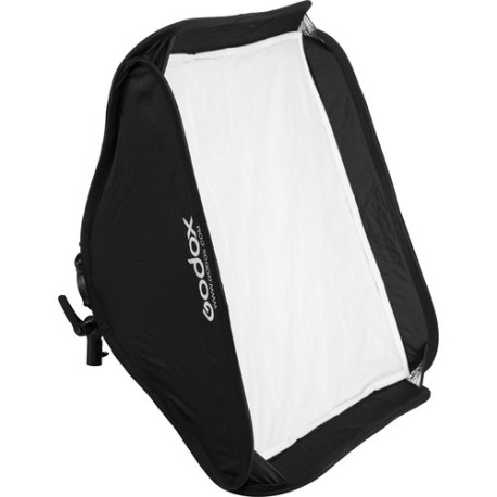S2-type Bracket Bowens + Softbox 80x80cm + Grid Godox