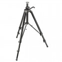 Trépied pro avec colonne à crémaillère Manfrotto
