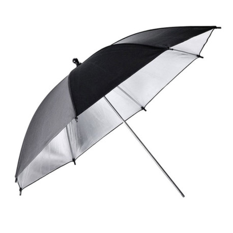 84cm Flitsparaplu Zilver/Zwart Godox