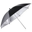 101cm Flitsparaplu Zilver/Zwart Godox