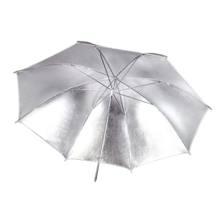 101cm Flitsparaplu Zilver/Wit Godox