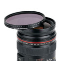 43mm ND2-ND2000 Variable Neutral Density Filter JJC