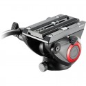 MVH500AH-755CX3 Kit Trepied carbone et Rotule vidéo fluide Manfrotto