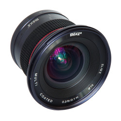 12 mm F2.8 monture E Meike