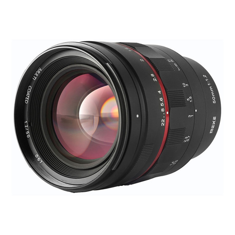 50 mm F1.2 monture EF Meike 50 mm F1.2 monture EF Meike