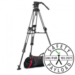 MVK526TWINFC Rotule 526 Trepied Fast Twin 645 Carbone Manfrotto