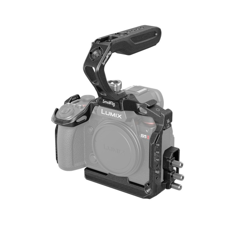 4024 'Black Mamba Cage Kit for Panasonic LUMIX S5 II / S5 IIX SmallRig 4024 'Black Mamba Cage Kit for Panasonic LUMIX S5 II / S5 IIX SmallRig
