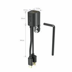 2960 HDMI & Type-C Adapter pour BMPCC 4K & 6K Camera Cage SmallRig