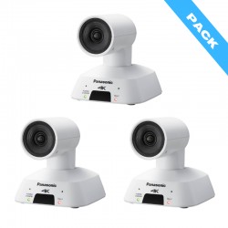 Pack 3 caméras tourelles AW-UE4WG Panasonic