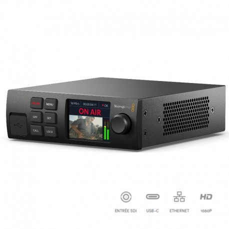 Web Presenter HD Solution de streaming complète Blackmagic Design