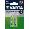 VARTA AA/LR6 PILES RECHARG. SOLAR 800MAH X2