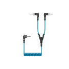 Câble séparateur 2 canaux pour l'utilisation de 2 récepteurs EK Sennheiser