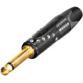 PX - 6.35 mm. 2 pôles contact or. Éléments brillants Swarovski NEUTRIK