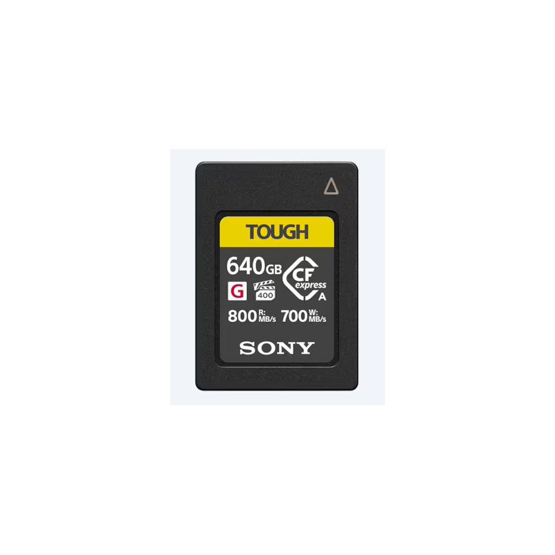 CEA-G640T CFEXPRESS SERIE G TYPE A 640GB R800/W700 Sony CEA-G640T CFEXPRESS SERIE G TYPE A 640GB R800/W700 Sony