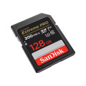SD Extreme Pro UHS-I 128Go 200Mo/s SanDisk