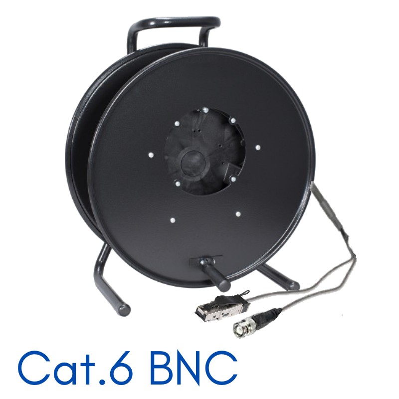 Cordon sur touret BNC-RJ45 30 m PBS Cordon sur touret BNC-RJ45 30 m PBS
