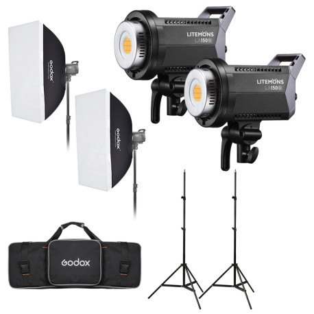 Litemons LA150Bi Bi-color Duo Kit Godox