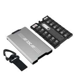 SW-MCR1 Memory Card Case Grijs JJC