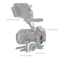 4272 ''Black Mamba? HDMI & USB-C Cable Clamp for Canon EOS R5 / R6 / R5 C / R7 / R10 SmallRig