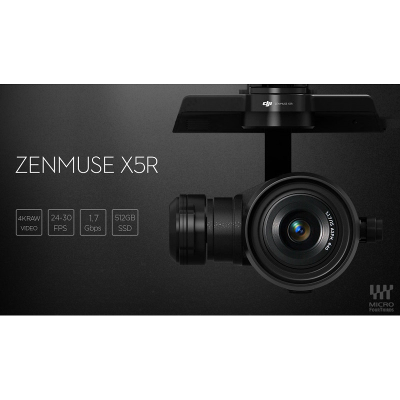 Zenmuse X5R RAW - OSMO 4K camera with integrated gimball Dji Zenmuse X5R RAW - OSMO 4K camera with integrated gimball Dji