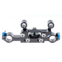 Adaptor for 15mm rods to 15mm film spacing (401-122), Chrosziel