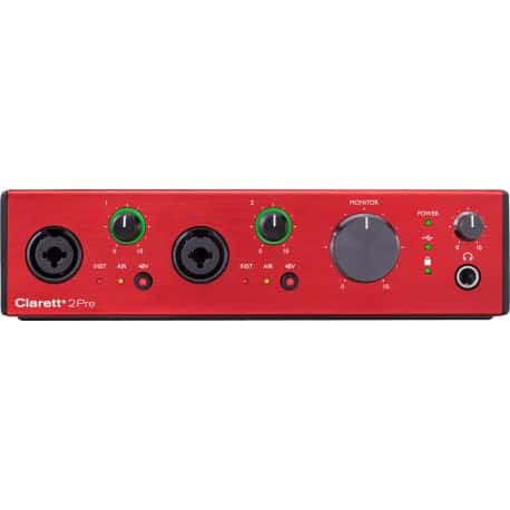 Clarett+ - Interface 10 In / 4 Out FOCUSRITE