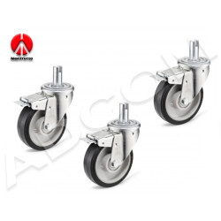 B9000 - Avenger Jeu de 3 roues pour pied Strato Safe  Manfrotto