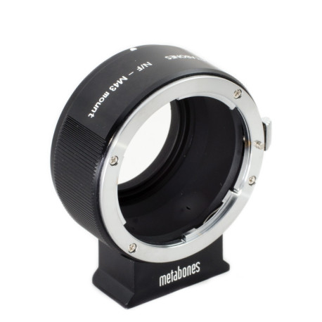 Nikon F to Micro FourThirds T adapter (Black Matt) II Metabones